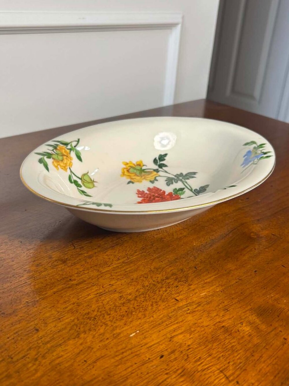 Castleton China floral oval vegetable bowl - Picture 3 of 10